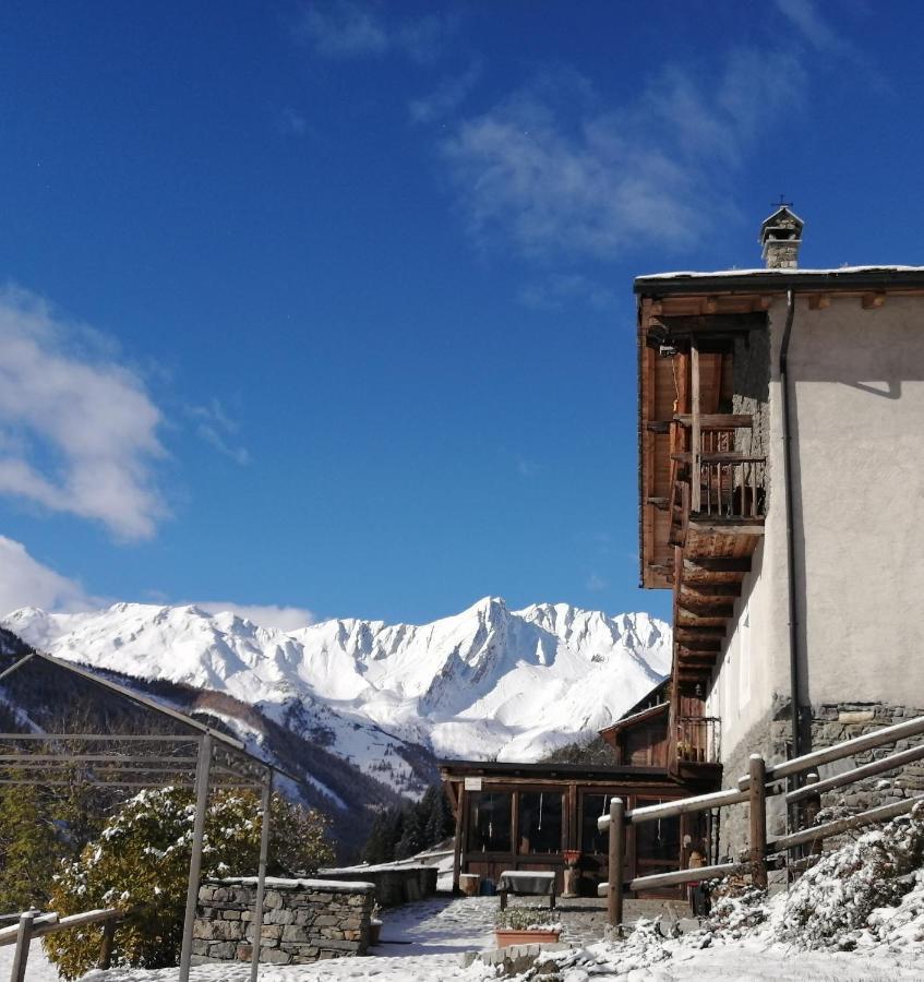 La Thuillettaz B&B Maisons de Montagne Saint-Rhemy-En-Bosses Extérieur photo