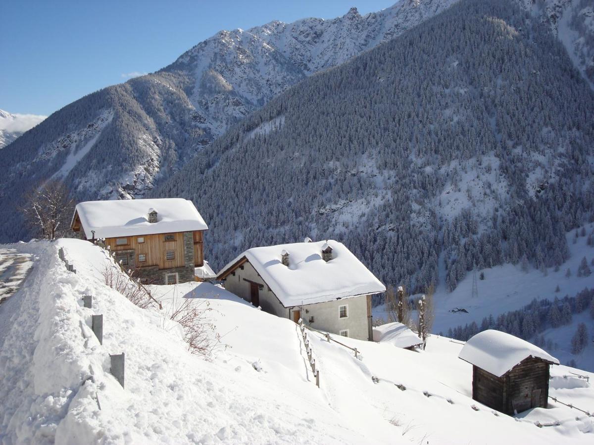 La Thuillettaz B&B Maisons de Montagne Saint-Rhemy-En-Bosses Extérieur photo