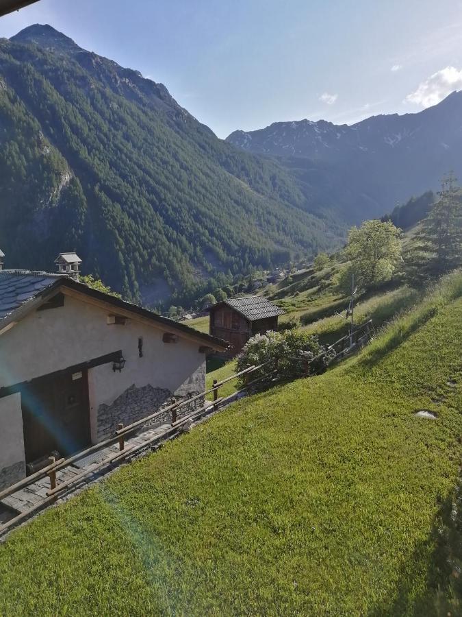 La Thuillettaz B&B Maisons de Montagne Saint-Rhemy-En-Bosses Extérieur photo