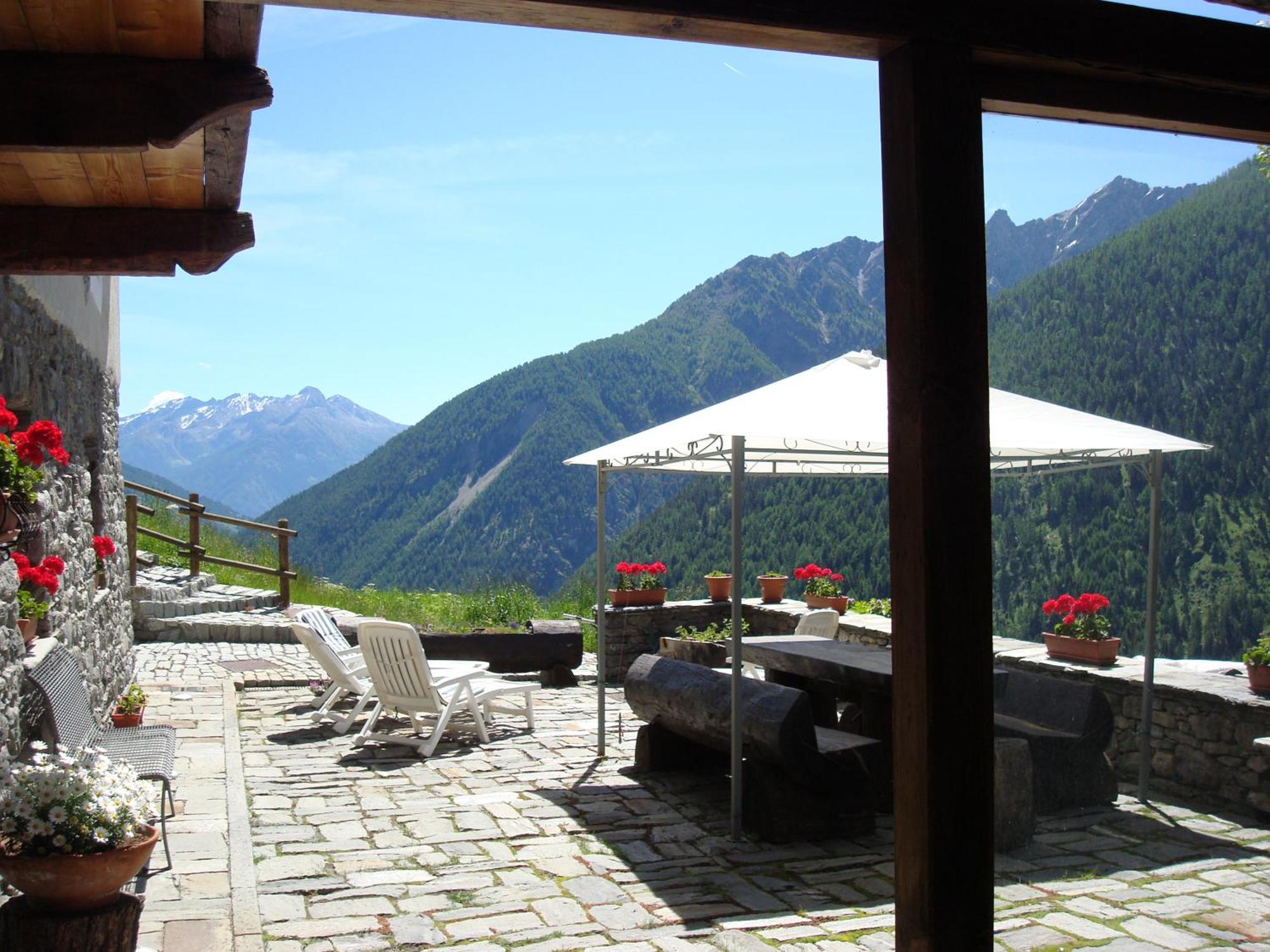 La Thuillettaz B&B Maisons de Montagne Saint-Rhemy-En-Bosses Extérieur photo