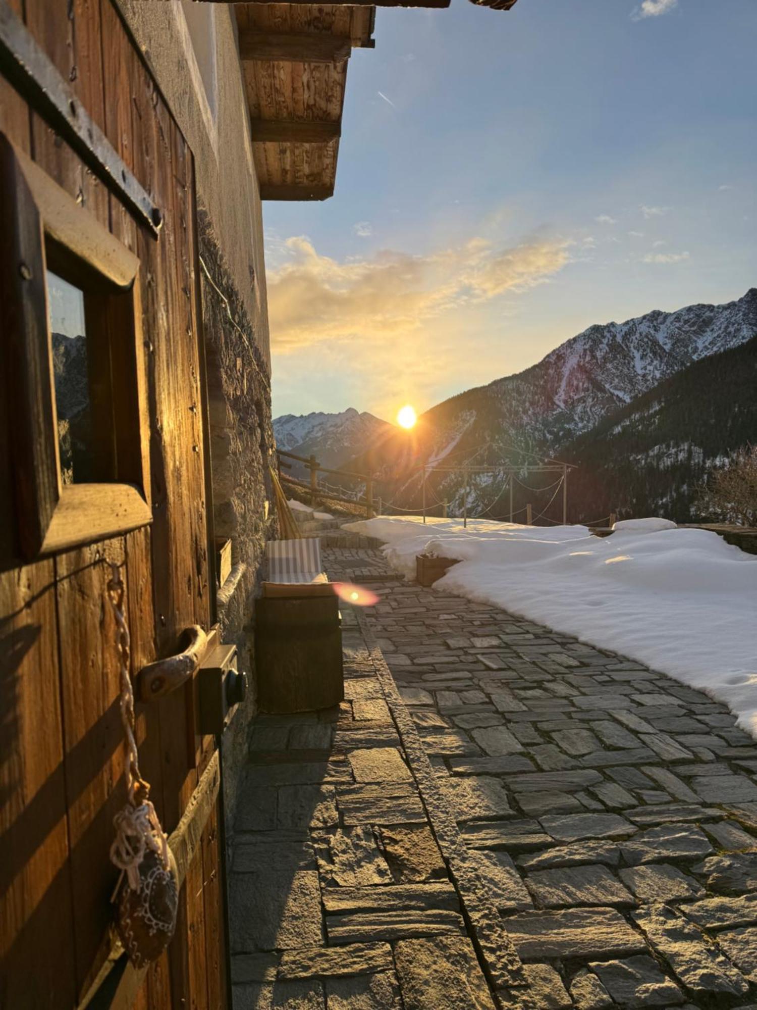 La Thuillettaz B&B Maisons de Montagne Saint-Rhemy-En-Bosses Extérieur photo